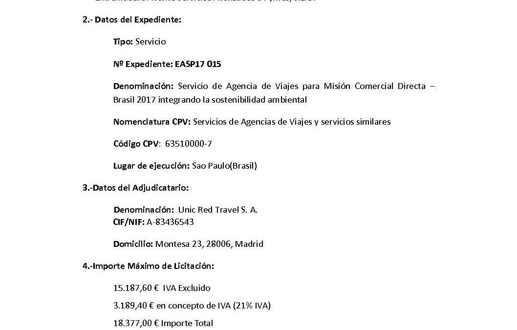 EASP17 015 Anuncio Adjudicacion