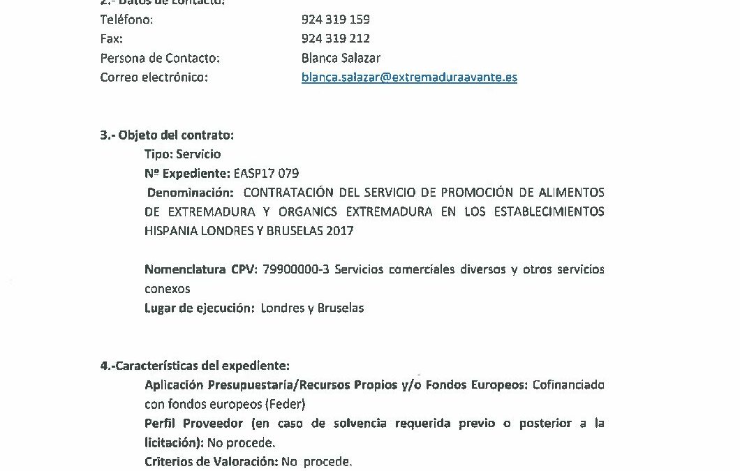 EASP17 079 Anuncio Licitación