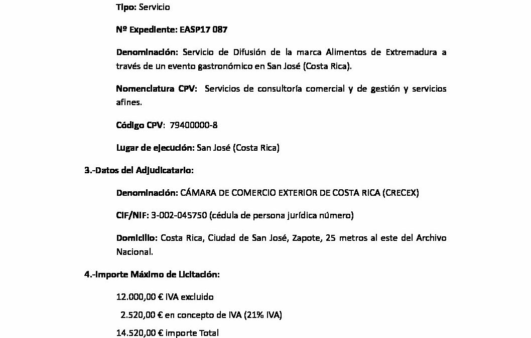 EASP17 087 Anuncio Adjudicacion