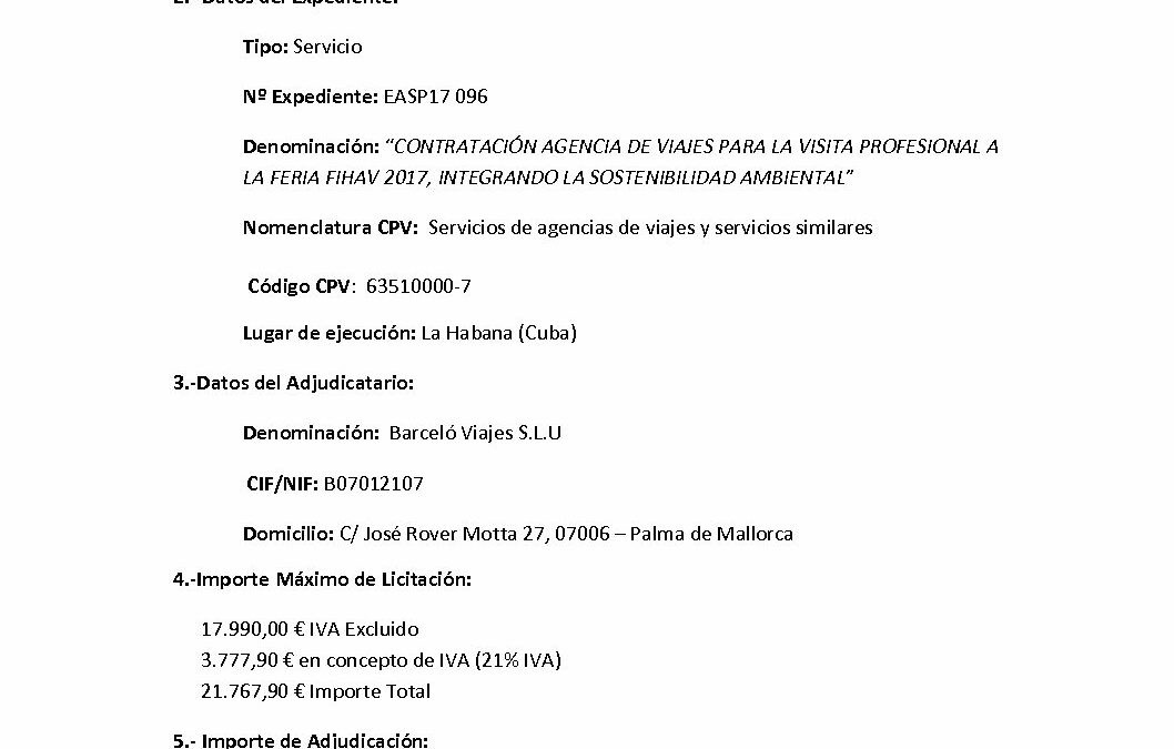 EASP17 096 Anuncio Adjudicacion