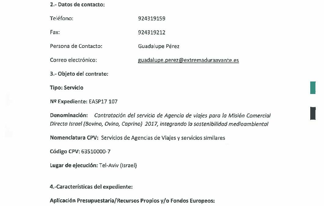 EASP17 107 Anuncio de Licitación