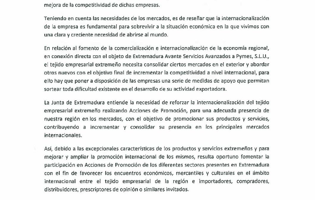 CONVOCATORIA MUEBLE ZARAGOZA 2018-Extremadura-DEF