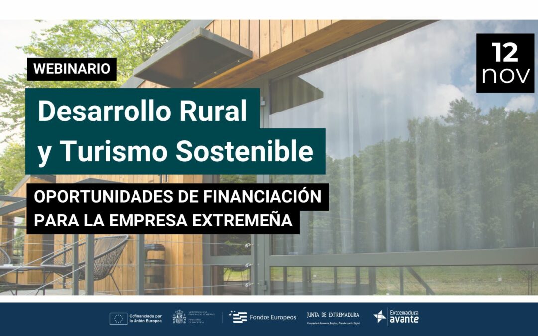 Webinario turismo sostenible extremadura
