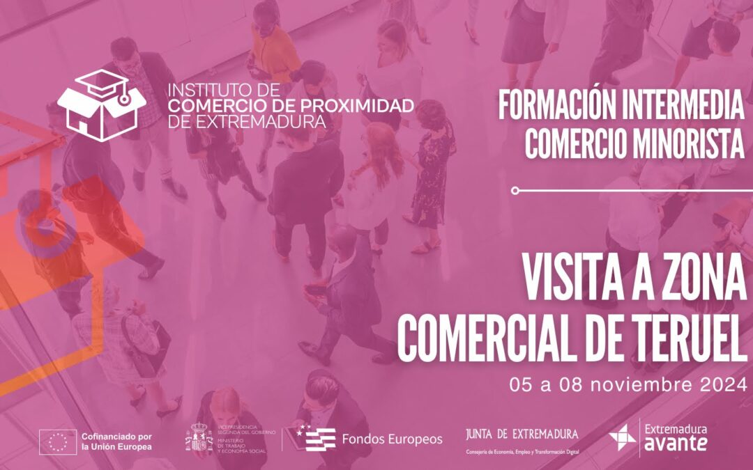 twitter minorista Visita a Zona Comercial de Teruel