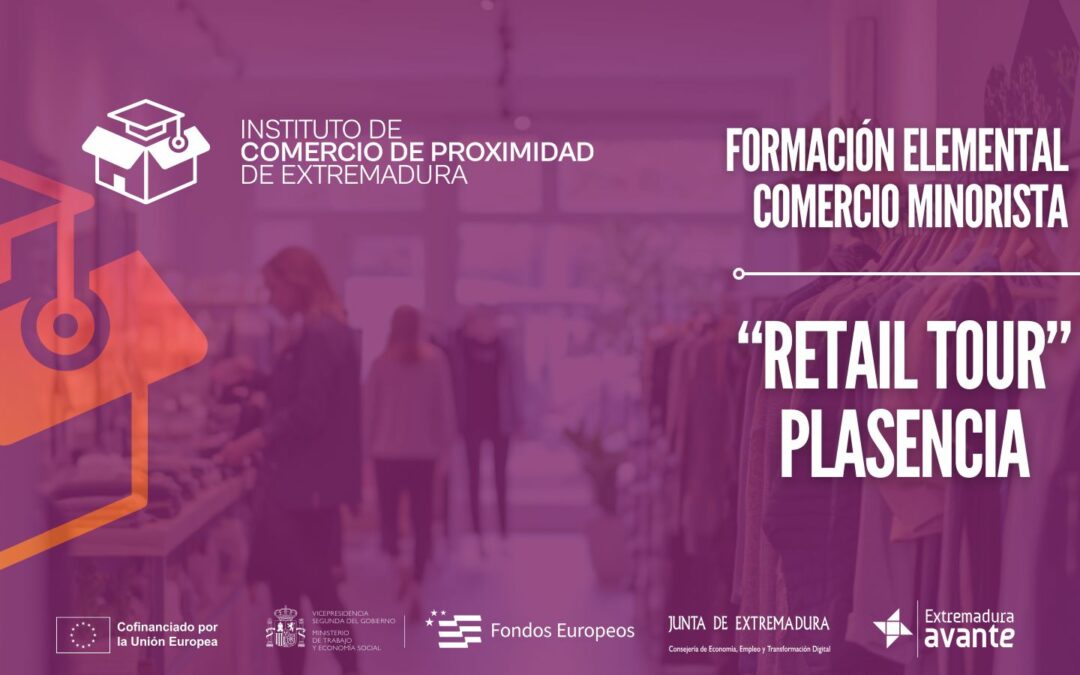 web comercio minorista retail tour plasencia