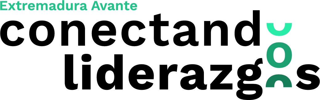 Logotipo Conectando Liderazgos Extremadura Avante