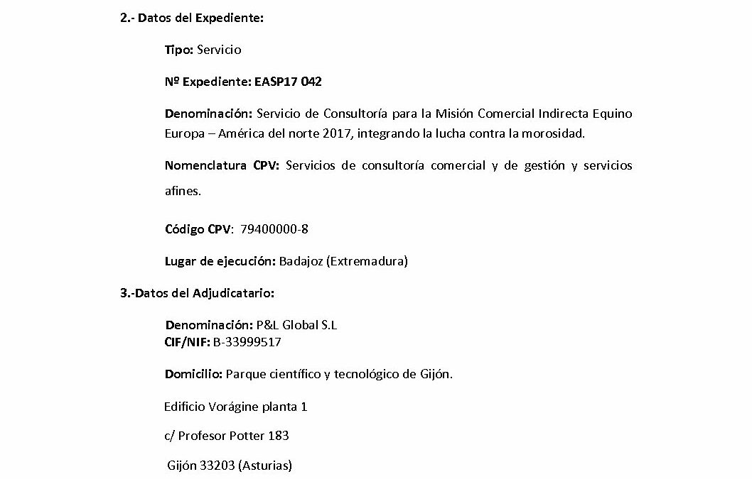 EASP17 042 Anuncio Adjudicacion