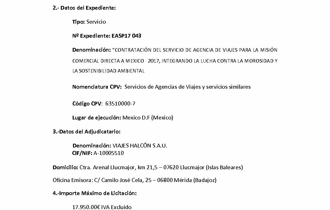 EASP17 043 Anuncio Adjudicacion