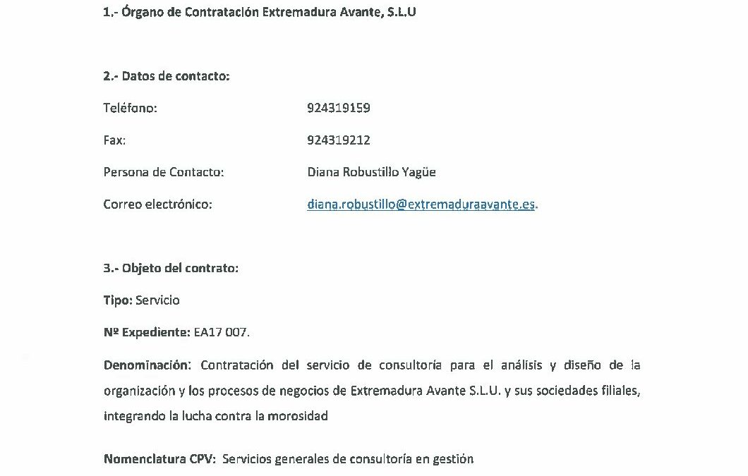 EA17 007 Anuncio Licitación