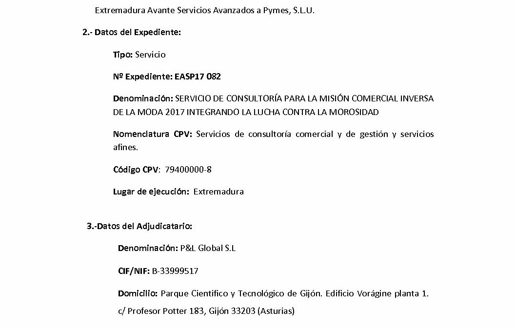 EASP17 082 Anuncio Adjudicacion