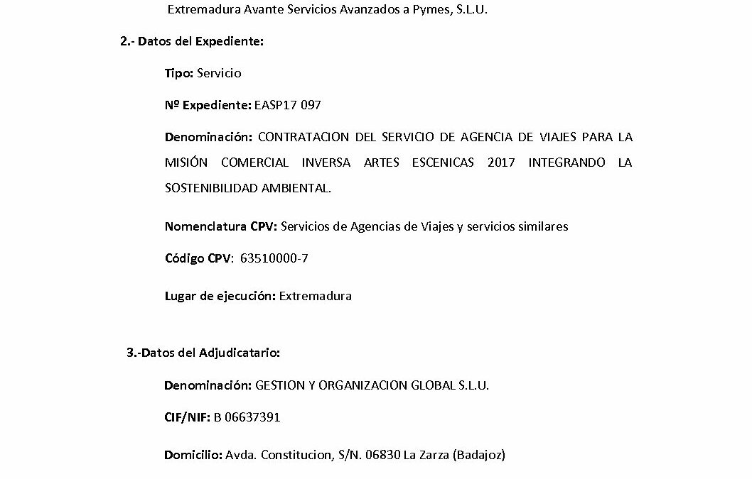 EASP17 097 Anuncio Adjudicacion