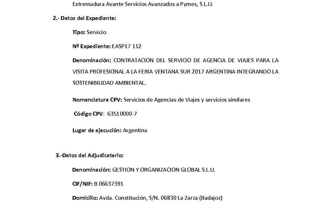 EASP17 112 Anuncio Adjudicacion