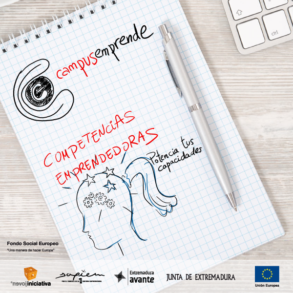 Abierta la convocatoria para participar en el curso de Competencias Emprendedoras de Campus Emprende