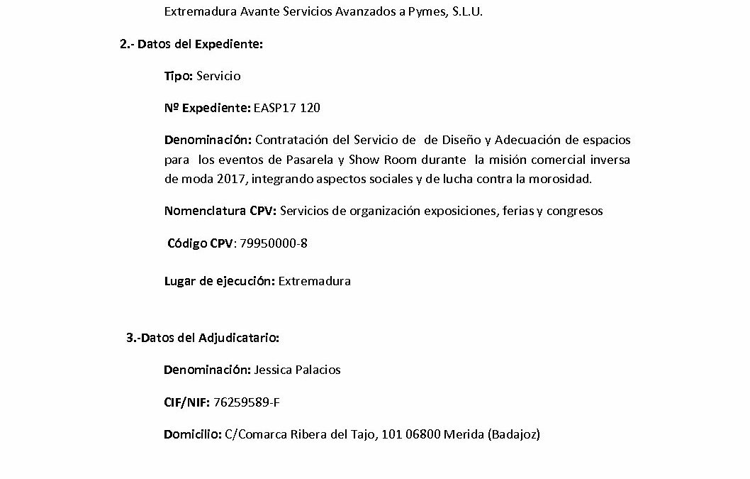 EASP17 120 Anuncio Adjudicacion