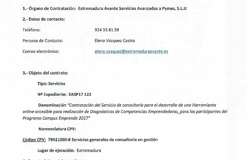 EASP17 122 ANUNCIO LICITACION