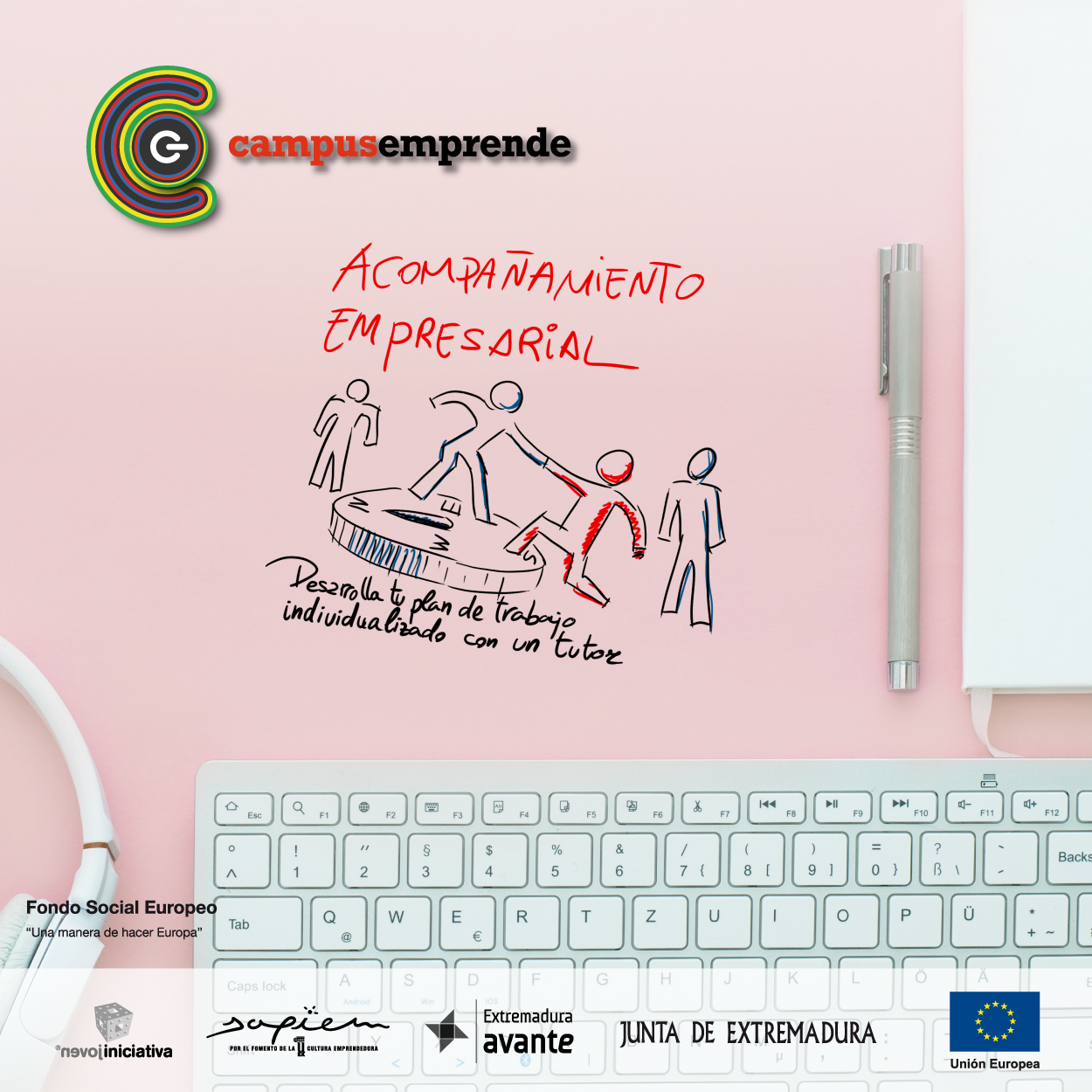 Arranca la actividad “Acompañamiento Empresarial” de Campus Emprende