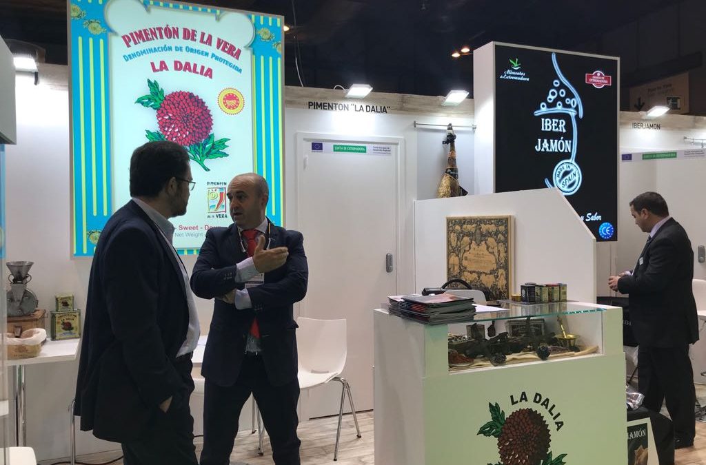 Setenta empresas extremeñas exponen en la feria Salón de Gourmets 2018