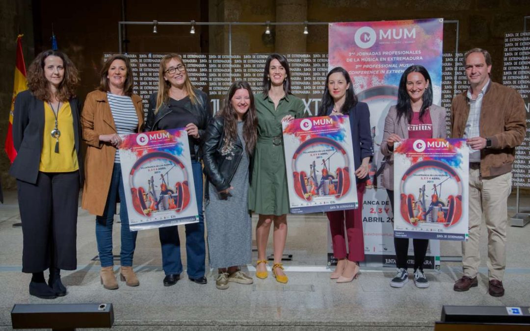 Más de cien profesionales se darán cita en Villafranca de los Barros en la tercera edición de las Jornadas de la música en Extremadura