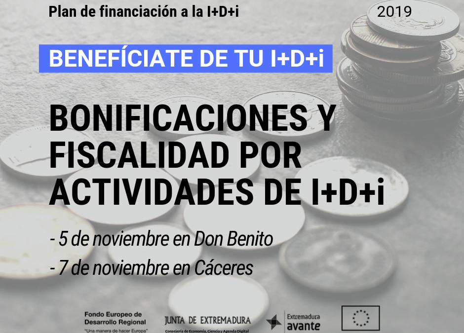 BONIFICACIONES Y FISCALIDAD POR ACTIVIDADES DE I+D+i