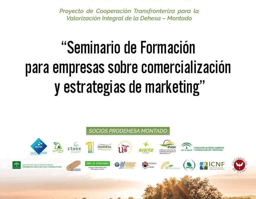 Extremadura Avante organiza tres seminarios de comercialización y estrategias de marketing para aumentar la competitividad de las empresas de Extremadura y Portugal