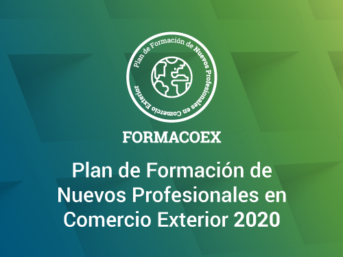 Abierto el plazo de inscripción para participar en la formación teórica de FORMACOEX 2020