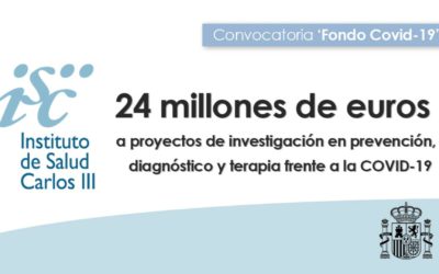 24M€ PARA FINANCIAR PROYECTOS DE INVESTIGACIÓN