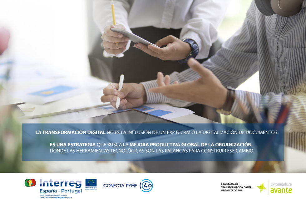 Abierta la nueva convocatoria del Programa de Transformación Digital para Pymes de Extremadura y Portugal