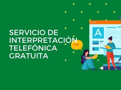 Servicio de interpretación telefónica gratuita