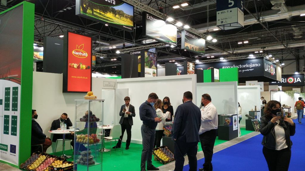 Treinta y dos empresas hortofrutícolas extremeñas promocionarán sus productos en la 12ª edición de ‘Fruit Attraction’ en Madrid