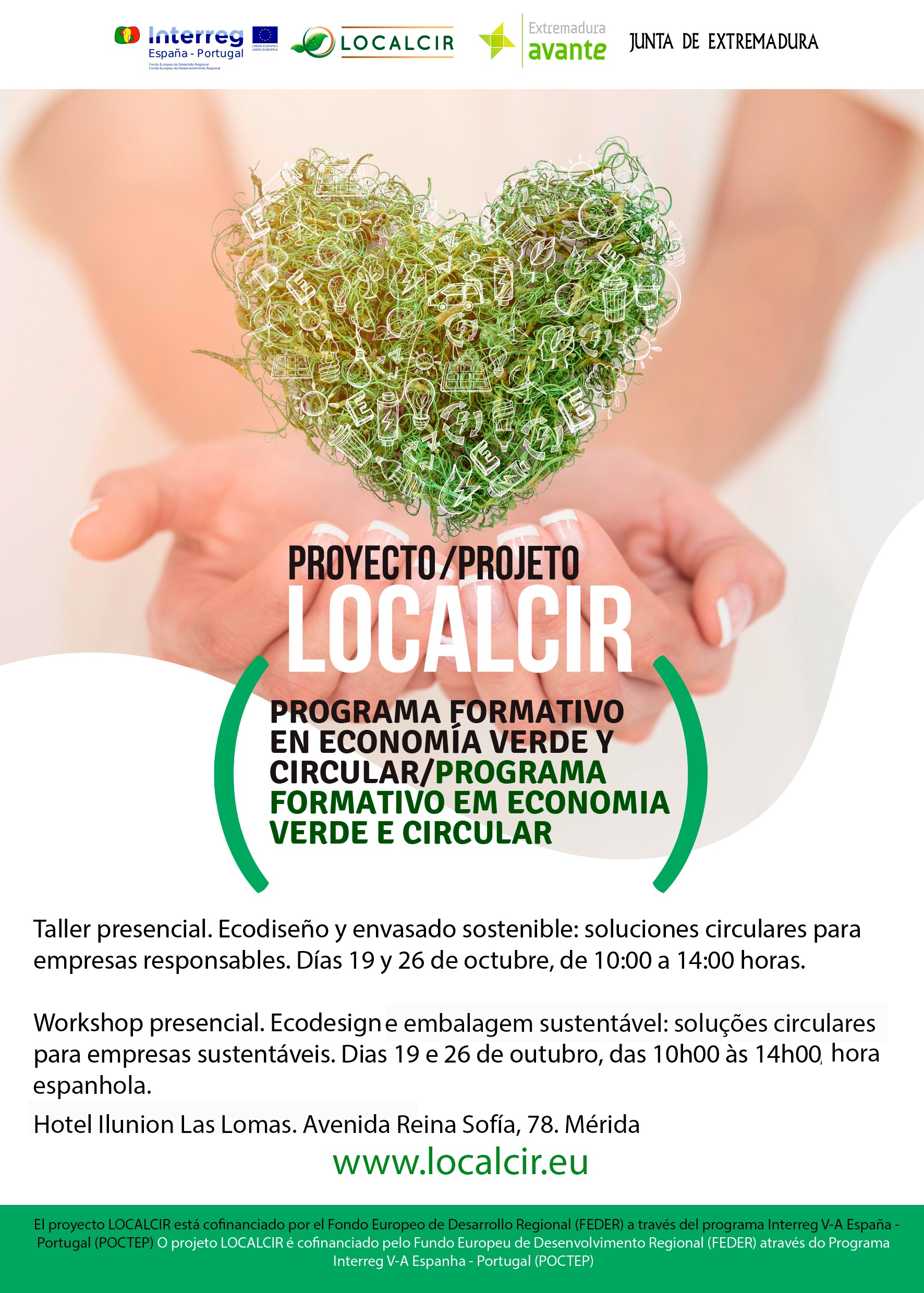 Taller "Ecodiseño y envasado sostenible: soluciones circulares para empresas responsables". Proyecto LOCALCIR