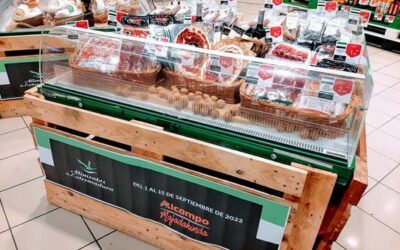 Casi una treintena de empresas extremeñas han expuesto sus productos en la cadena de distribución ‘Alcampo’ en Madrid