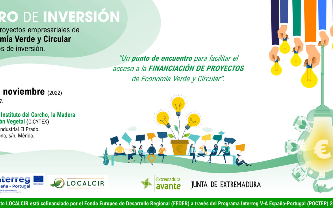 Extremadura Avante celebra este jueves un foro de inversión para proyectos empresariales del sector de la economía verde y circular