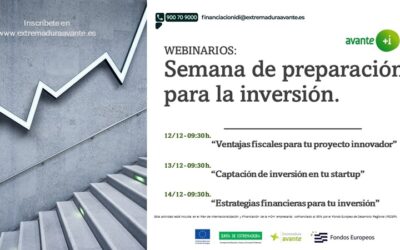 SEMANA DE PREPARACIÓN PARA LA INVERSIÓN. 12, 13 y 14 de diciembre.