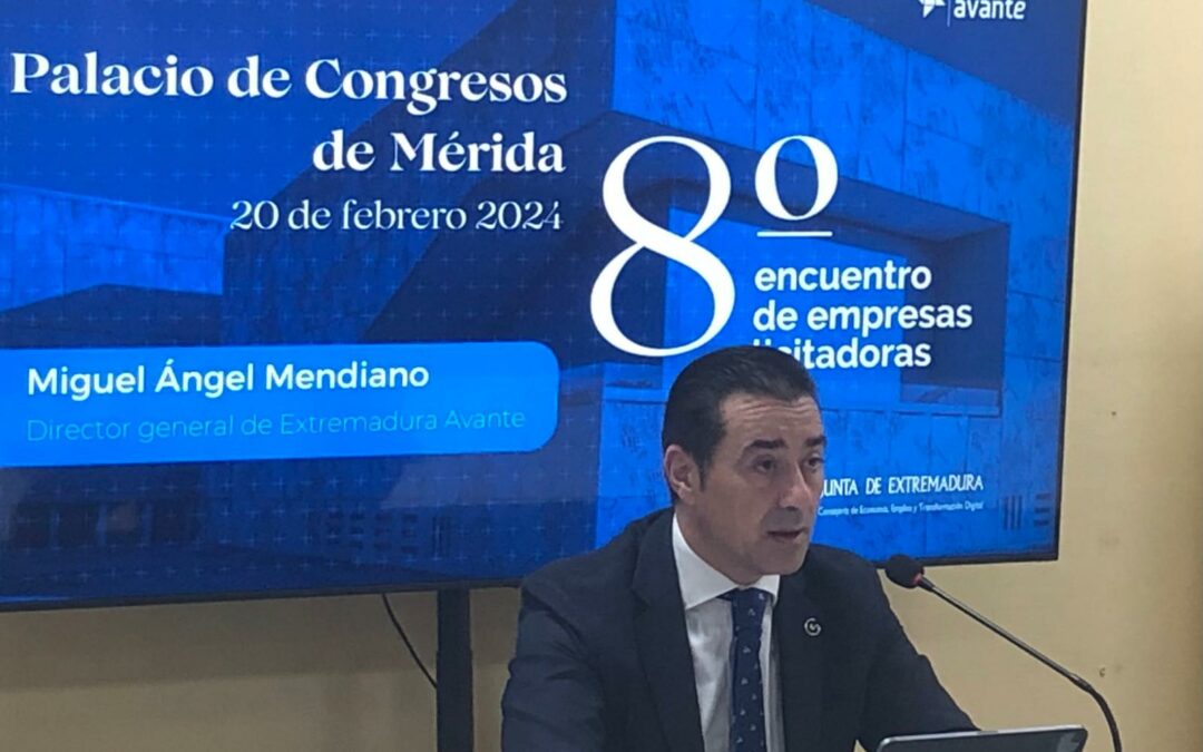 Un centenar de empresas se darán cita en Extremadura en el Encuentro de Empresas Licitadoras Españolas, organizado por Extremadura AVANTE