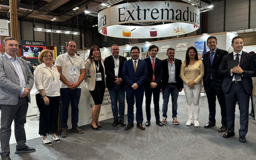 El consejero Santamaría destaca en el Salón Gourmet la «apuesta decidida» de la Junta por la Internacionalización de las empresas