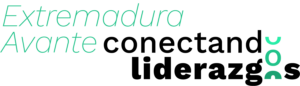 Logotipo de Extremadura Avante para el evento Conectando Liderazgos 2025