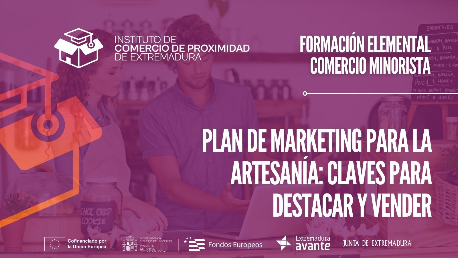Persona diseñando un plan de marketing para un negocio artesanal con enfoque en promoción digital y branding