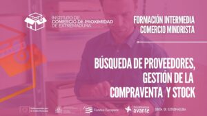 Búsqueda de proveedores, gestión de la compraventa y stock