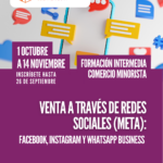 Venta a través de Redes Sociales (Meta): Facebook, Instagram y WhatsApp Business
