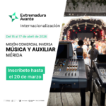 Misión Comercial Inversa MÚSICA Y AUXILIARES 2026